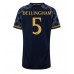 Cheap Real Madrid Jude Bellingham #5 Away Football Shirt Women 2023-24 Short Sleeve